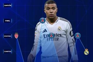 继续追梦！26岁姆巴佩仍未能染指欧冠冠军，9个赛季最好成绩亚军